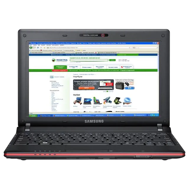 Установка шлейфа дисплея Samsung N148-DP01