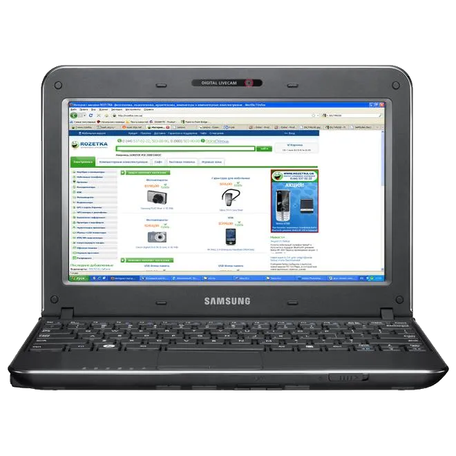 Установка шлейфа дисплея Samsung N220-JB02