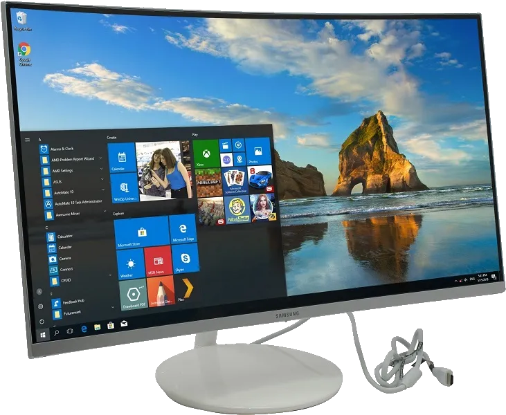 Замена разъёмов (HDMI, DVI, Дисплей порта) Samsung C27H711QEI
