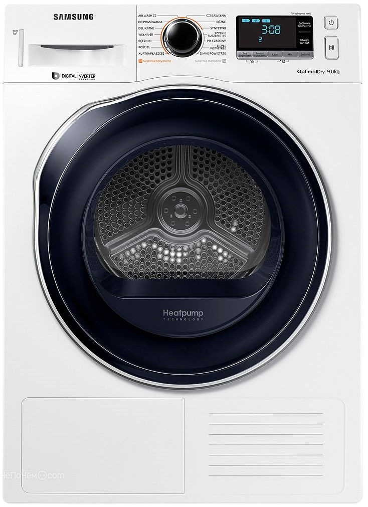 Замена электросхемы Samsung DV90M6200CW